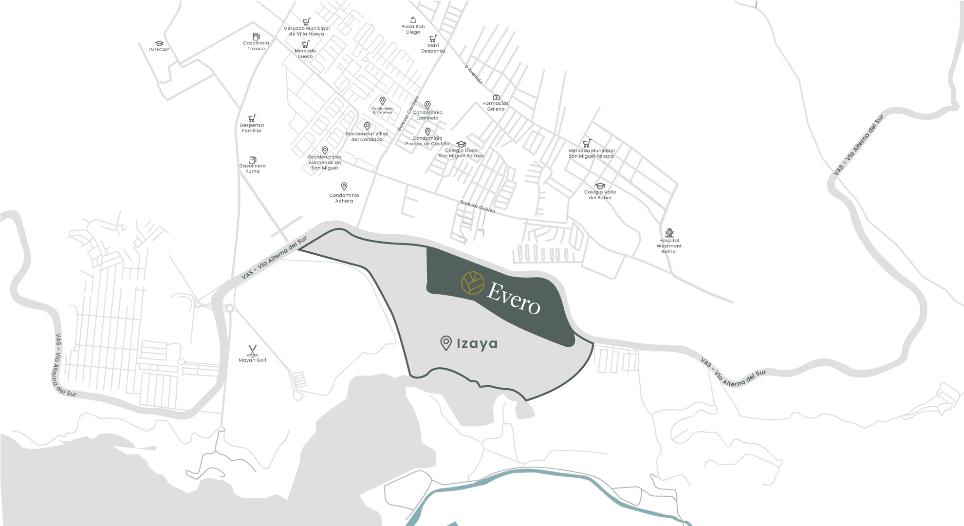 Mapa satelital